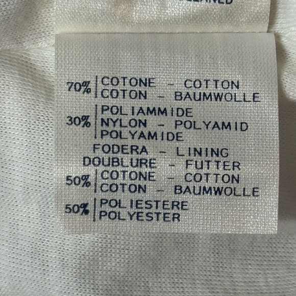 FILA Vintage Made in Italy White Track Pants Men's 30D NWT 80s 90s Retro - Picture 10 of 16